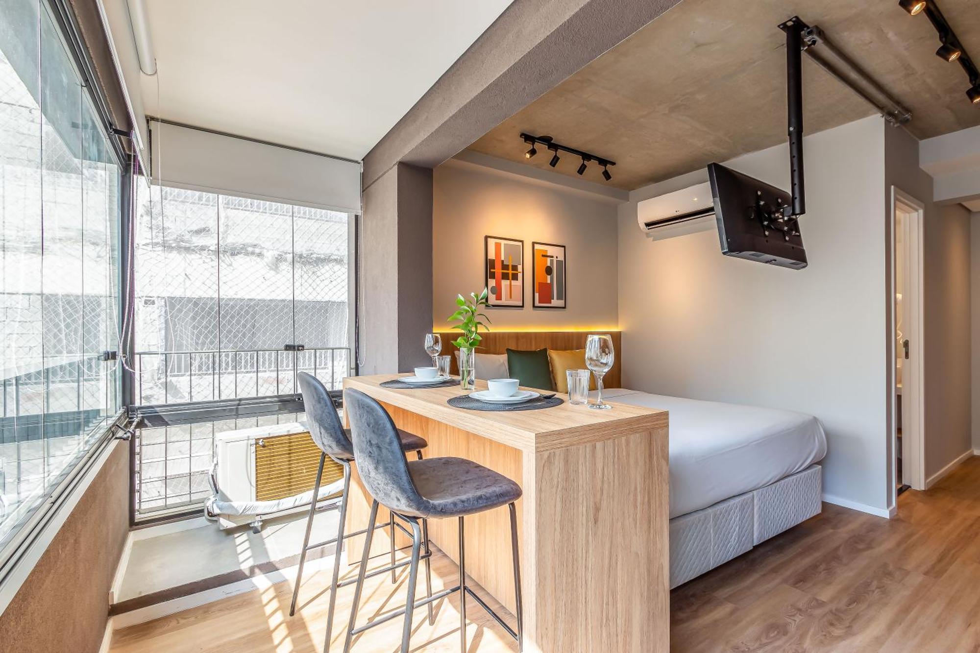 Apartamentos Completos Novos Ao Lado Da Av Paulista E Masp - Next Paulista Σάο Πάολο Δωμάτιο φωτογραφία